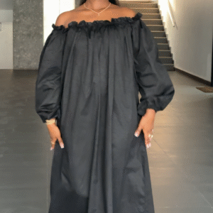 LYNDA DRESS IN BLACK