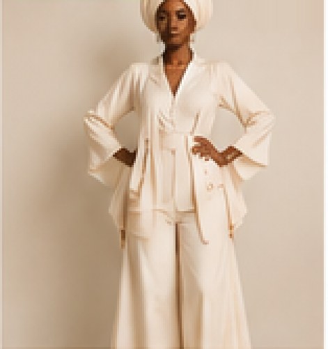The Adéola Wide-Leg Pants